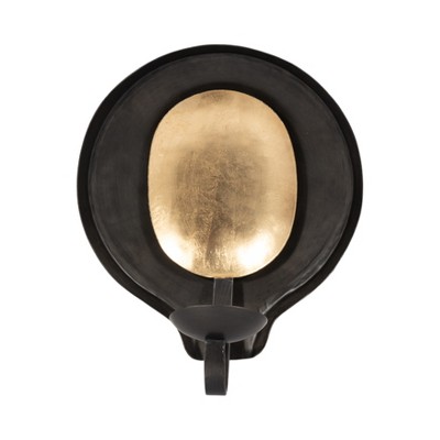 Metal Iron Wall Mounted Pillar Candle Holder Taper Candle Holder Modern Decorative Candle Sconce Candle Display Stand