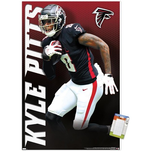 Trends International NFL Atlanta Falcons - Drip Helmet 20 Unframed Wall  Poster Print White Mounts Bundle 22.375 x 34