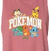 Women's Pokémon Pokémon Athletic Graphic Racerback Tank - Heather Mauve - Small - 2 of 3