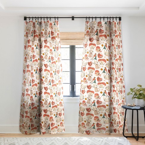 Woodland Pencil Pleat Blackout Curtains