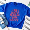 Simply Sage Market Makes You Happy Flowers Sweatshirt - 3 of 4