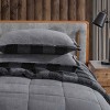 Eddie Bauer Cabin Plaid Comforter Set Gray - 3 of 4