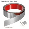 Unique Bargains Self-Adhesive Stainless Steel Mirror Finish Peel and Stick Wall Trim - 2 of 4