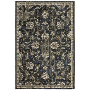 Oriental Weavers Venice 4333B Charcoal/ Blue Indoor Area Rug - 3'10" x 5'5" - 1 of 4