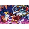 Trends International One Piece: Wano Country - Fighting Trio Unframed Wall Poster Print Clear Push Pins Bundle 14.725" x 22.375" - 4 of 4