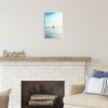 Stupell Industries Blue Sunlit Sailboat Wall Plaque Art - 2 of 4