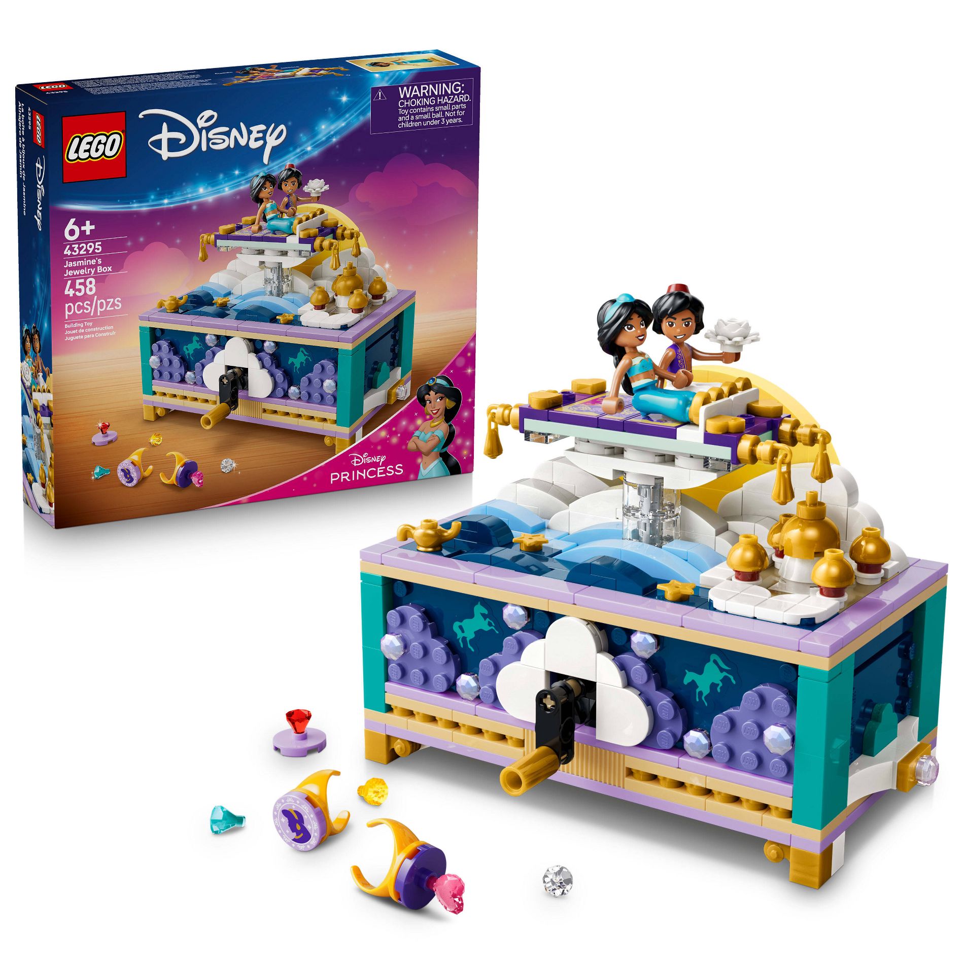 LEGO Disney Princess Jasmine’s Jewelry Box 43295