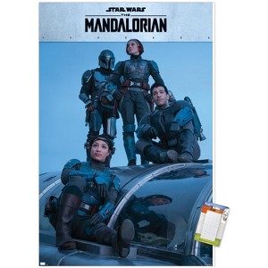 Trends International Star Wars: The Mandalorian Season 2 - Mandalorian Group Unframed Wall Poster Prints - 1 of 4