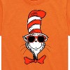 Boys' - Dr. Seuss - Cat in The Hat Wearing Sunglasses Short Sleeve Graphic T-Shirt - 2 of 4