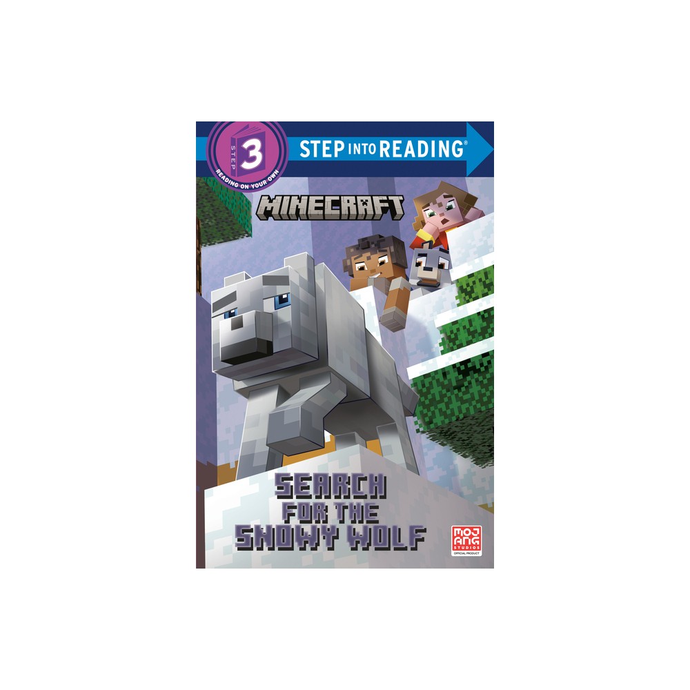 Search for the Snowy Wolf (Minecraft) - (Step Into Reading, Step 3) by Nada Shawish Dutka (Paperback)