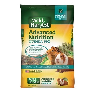 Wild Harvest Advanced Nutrition Diet Vegetable and Alfalfa Hay Flavor Guinea Pigs Dry Food - 8lb - 1 of 4