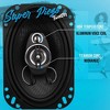 Pyle 4 Way 6x9 Inch 500 Watt Quadriaxial Loud Pro Audio Universal Quick Replacement Component Sound Speaker with Non-Fatiguing Butyl Rubber (Set of 2) - 3 of 4