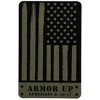 Dicksons Flag Armor Up, Ephesians 6: 10-17, Black/Green 3.8 x 2.5 Inch Laminated Cardstock Pocket Card Bookmark; Pack of 12 - 2 of 3