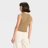 Women's Button-Front Knit Tank Top - Universal Thread™ - 2 of 3