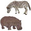 Blue Panda 12 Count Jungle Animal Safari Paper Cutouts for Crafts, Home Party School Decoration, 7.8 x 6.5 inches to 16.3 x 7 inches - 3 of 4
