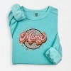 Simply Sage Market Mama Leopard Circle Lightweight Garment Dyed Sweatshirt - 2 of 4