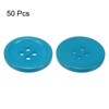 Unique Bargains Resin Craft Snap Round Flat 4-Hole Sewing Buttons 50 Pcs - 3 of 4