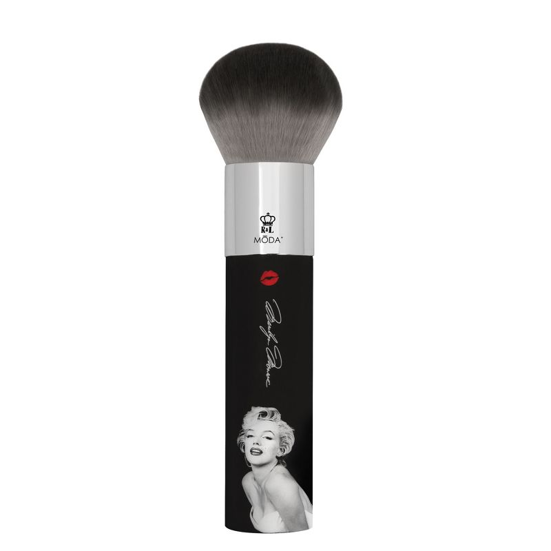 Marilyn Monroe x MODA Brush Big-Time Bombshell Round Powder Makeup Brush, 1 of 6