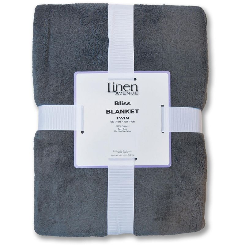 Linen Avenue Bliss Micro Plush Blanket, 4 of 7