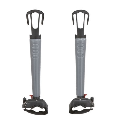 Yakima BigStack Mounted Foldable Versatile Kayak Stacker Carries Up to 4 Boats Fits Round, Square, Factory, and Aerodynamic Crossbars
