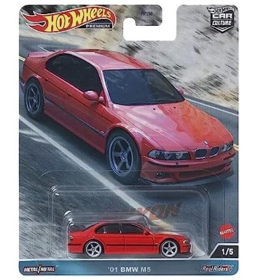 HOT WHEELS ‘01 BMW M5 CAR CULTURE PREMIUM CANYON WARRIORS