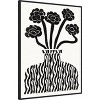 Amanti Art Vase and Flowers 03 by Roseanne Kenny Framed Canvas Wall Art - 3 of 4