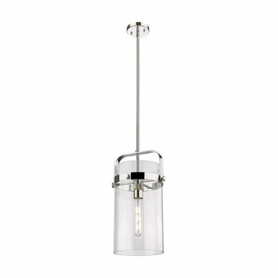 Pilaster - 1 Light Stem Hung Pendant In Industrial Style-17.13 Inches Tall and 9.38 Inches Wide