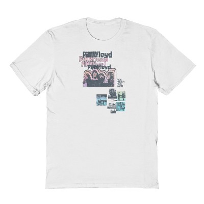 Pink Floyd Men's Random Print Color Pastel Gradient 1 Short Sleeve Graphic Cotton T-Shirt