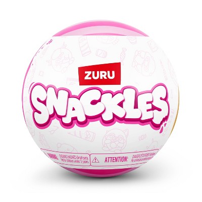 Детские мягкие игрушки Snackles 5" Capsule Series 3 Stuffed Animal: Zoo & Farm Characters, Polyester — фото 3