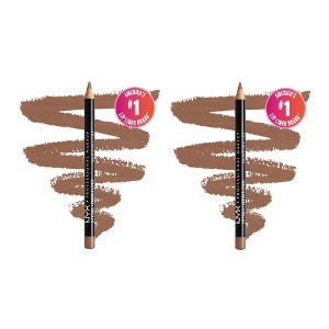 NYX Slim Lip Liner Pencil - Nude Beige - SPL 857 (PACK OF 2) | Long-wear Formula - 1 of 4