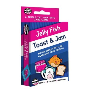 Taco Cat Games Jelly Fish Toast Jam Card Game: Strategy Matching Game, 2-6  Players : Target