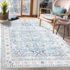 Boho Rustic Area Rugs for Living Room Washable Rug Floral Bedroom Decor Rug - 3 of 4