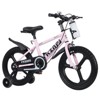 Okak 16/18IN Kids Bike with High Carbon Steel Frame and Magnesium Alloy Wheels, Toddler Bike with Night Glow Training Wheels for Girls & Boys - 2 of 4