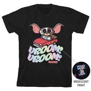 Gremlins Gizmo Vroom Vroom Black T-shirt Toddler Boy to Youth Boy - 1 of 1