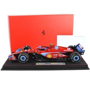 Ferrari SF-24 #55 Carlos Sainz F1 "Miami GP" (2024) Limited Edition to 96 pieces Worldwide 1/18 Diecast Model Car by BBR - 1 of 4