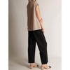 Women's Capped Mock Top - P.CILL - 3 of 4