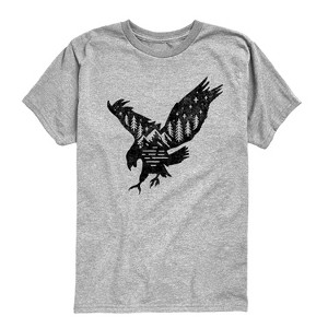 Boys' - Instant Message - Nature Eagle Short Sleeve Graphic T-Shirt - 1 of 4