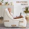 Whisen Oversized Bean Bag Chair with Armrests - 4 of 4