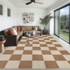 Modern Easy Jute Rug Washable Rug with Non Slip TPR Backing - 2 of 4