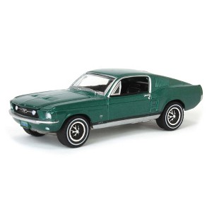1/64 1967 Ford Mustang GT Fastback High Country Special Timberline Green 30505 - 1 of 4