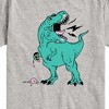 Boys' - Instant Message - T-Rex Ice Cream Short Sleeve Graphic T-Shirt - 2 of 4