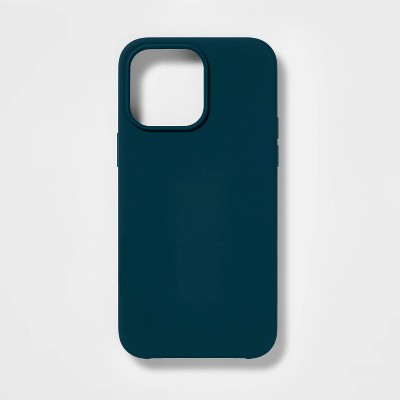 Apple Iphone 14 Pro Silicone Case - Heyday™ Dark Teal : Target