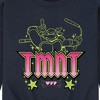 Men's - Teenage Mutant Ninja Turtles - Y2k TMNT Graphic Fleece Sweatshirt - 2 of 4
