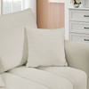 CAVINAS Sofa Chair Teddy Fabric Upholstered Lounge Chair Sofa with Pillows - 4 of 4