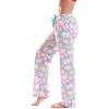 Just Love Womens Buffalo Plaid & Winter Print Micro Fleece Pajama Pants - Christmas PJs - 2 of 3
