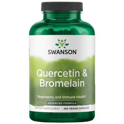 Swanson Dietary Supplements Quercetin & Bromelain Capsule
