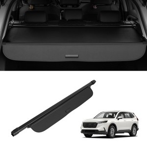 VEVOR Retractable Cargo Cover for Honda, Upgraded Waterproof Trunk Cover Security Shield Shade for Honda CRV 2023-2024, Black - 1 of 4