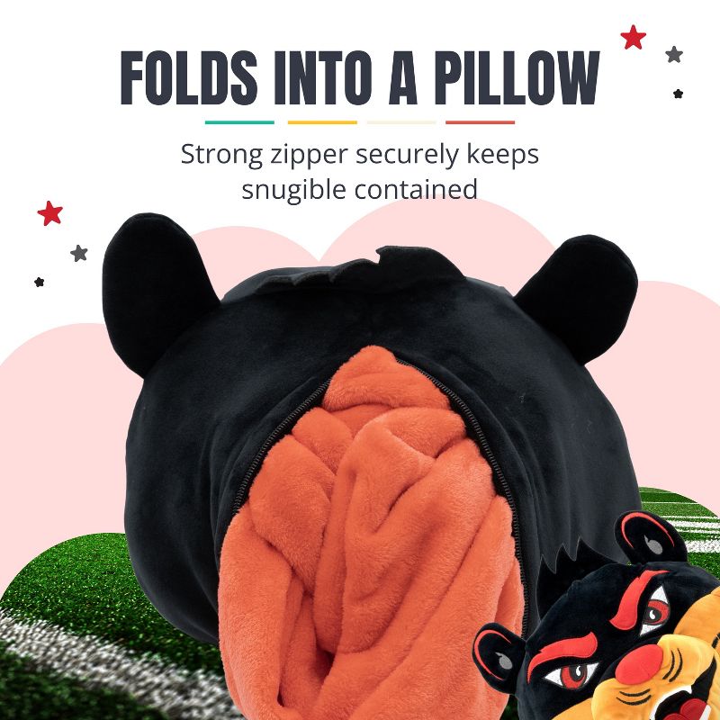 University of Cincinnati Bearcats Snugible Blanket Hoodie & Pillow, 5 of 10