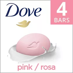Dove Beauty Pink Deep Moisture Beauty Bar Soap - 4pk - 3.75oz each