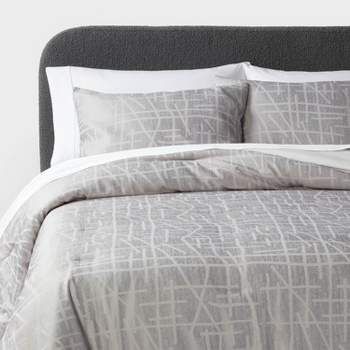 3pc Luxe Jacquard Comforter and Sham Set - Threshold™